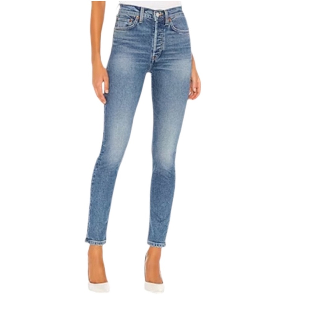 RE/DONE | 90s High Rise Ankle Crop ~ Size 27